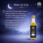 Miraki Deep Sleep Edible Oil | 100% Herbal Products | No Side Effect