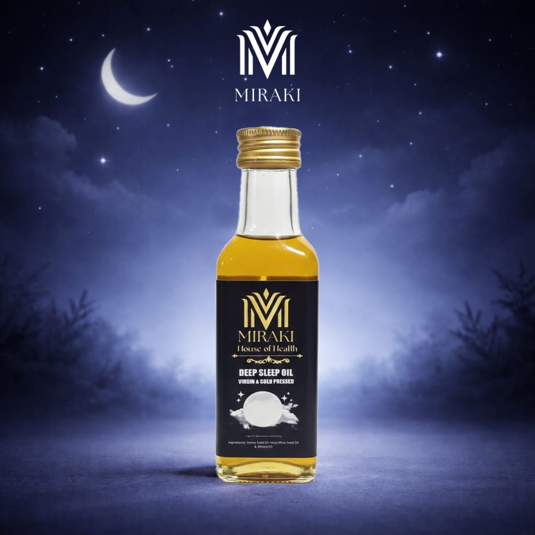 Miraki Deep Sleep Edible Oil | 100% Herbal Products | No Side Effect