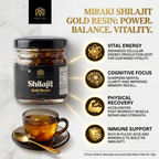 Miraki's Shilajit Resin | Boost Muscle Growth & Stamina | Buy 1 Get 1 Free