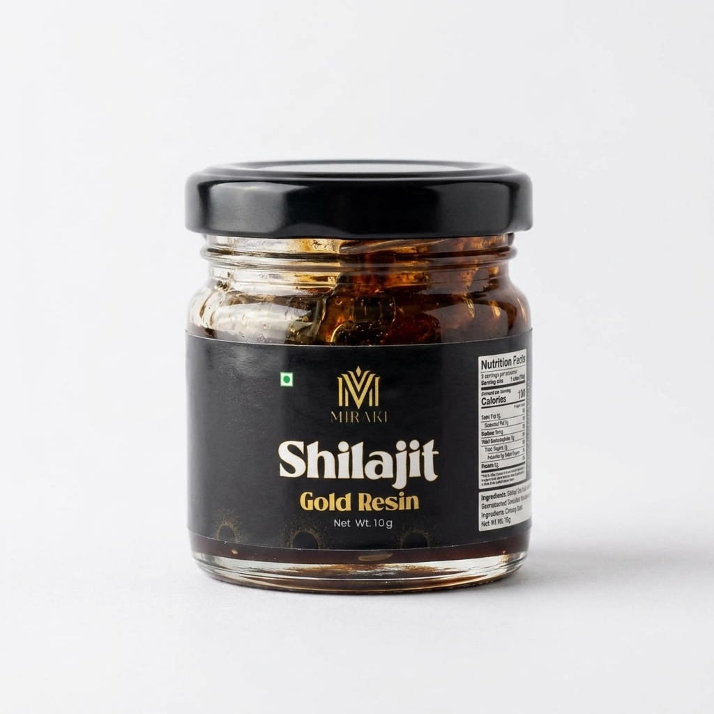 Miraki's Shilajit Resin | Boost Muscle Growth & Stamina | Buy 1 Get 1 Free