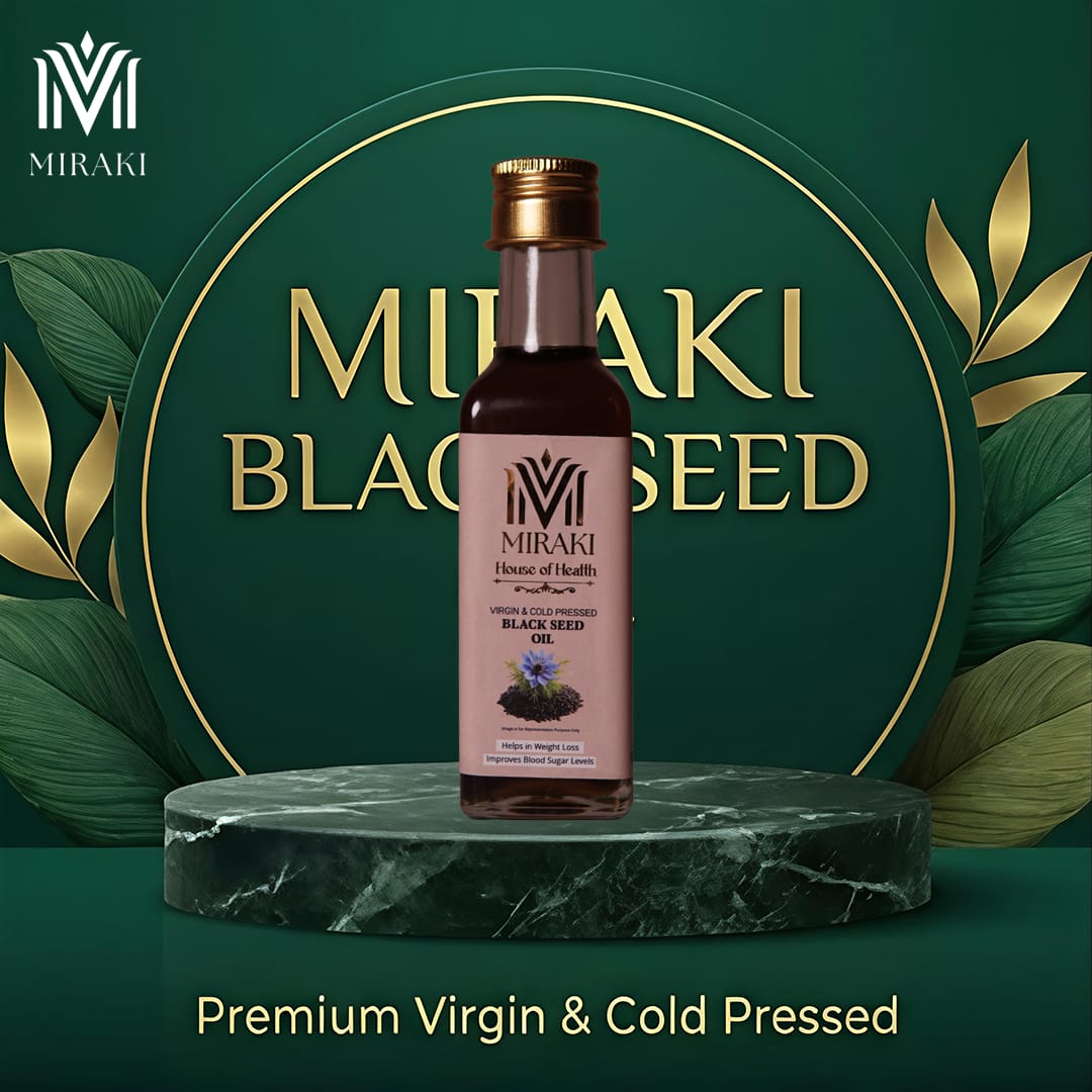 Miraki Oil Black Seed Edible Oil | 100% Natural Oil